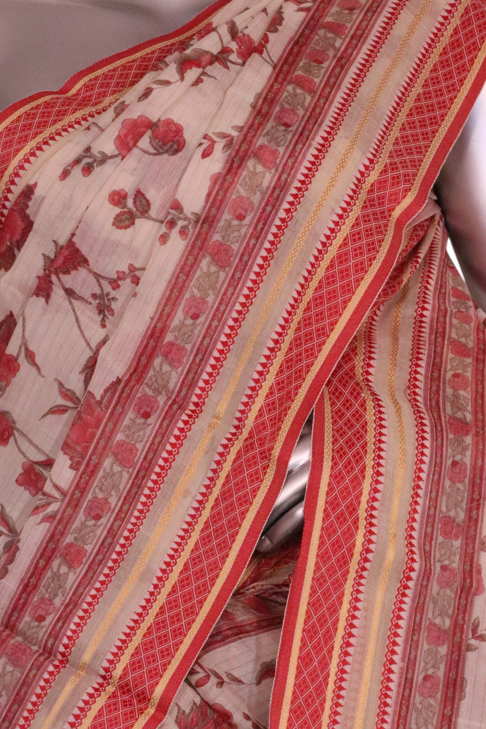 Exclusive Soft Pure Cotton Saree AL205173